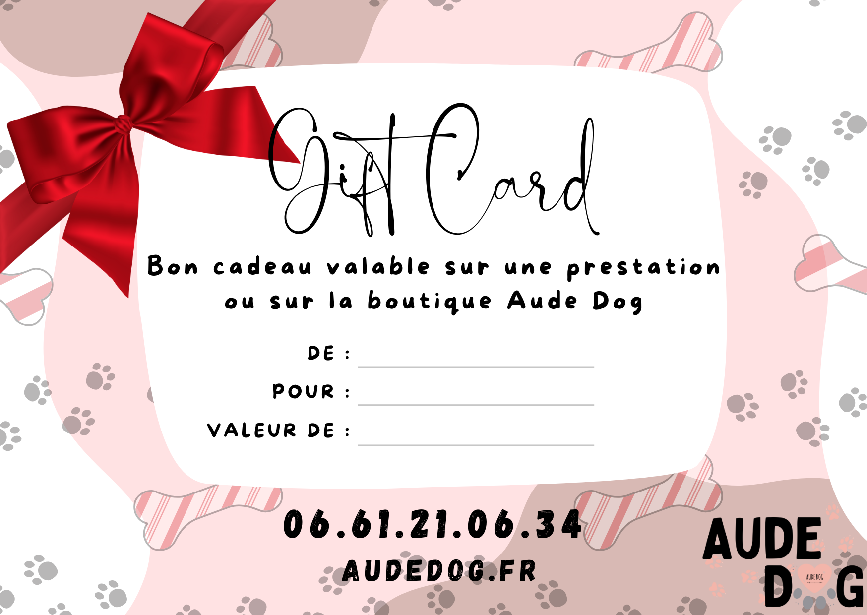 La carte cadeaux ♥