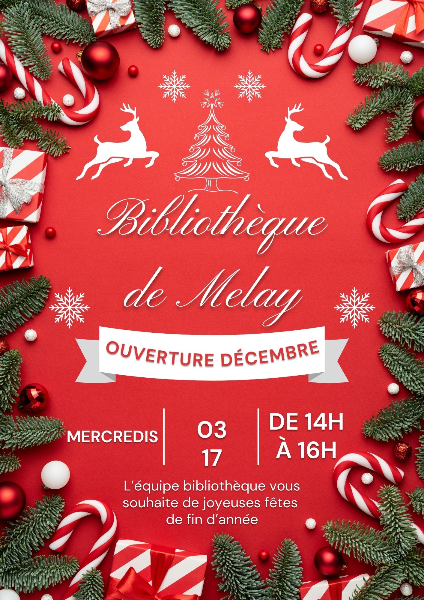 Attention, pour le mois de Septembre la bibliothèque sera ouverte le 2eme et 4eme mercredi!