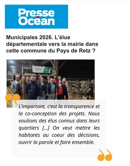 Annonce presse ocean