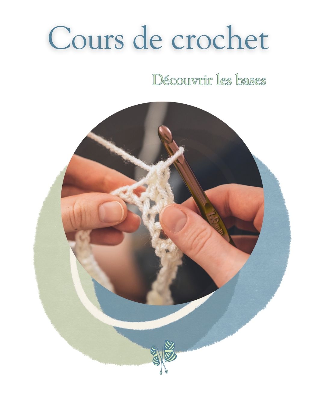 Cours de crochet a Amoens pour apprendre à faire du crochet.