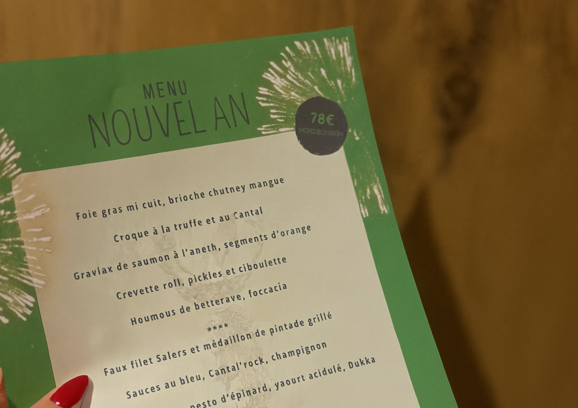 ✨ Nouvel An au Félix Café : un dîner festif et gourmand à ne pas manquer ! 