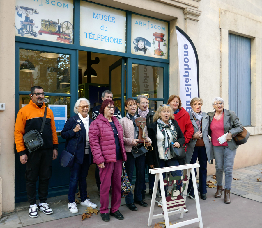 Le CCAS de Béziers visite le musée