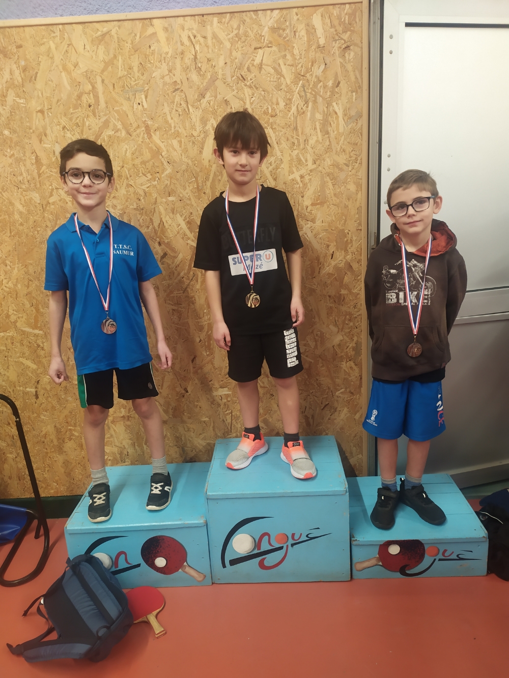 Podium poussin longue