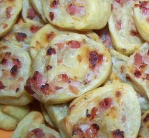 Aperitifs toasts-flammenkuche