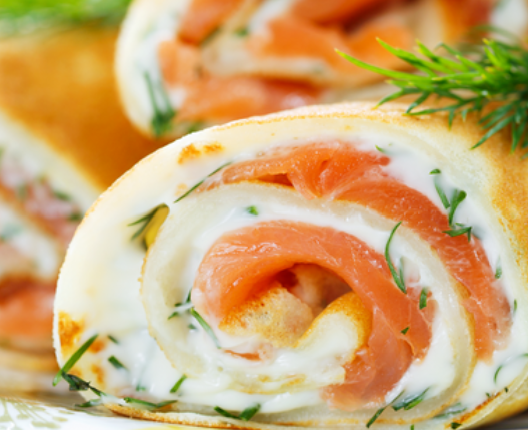 Aperitifs Crepes-saumon