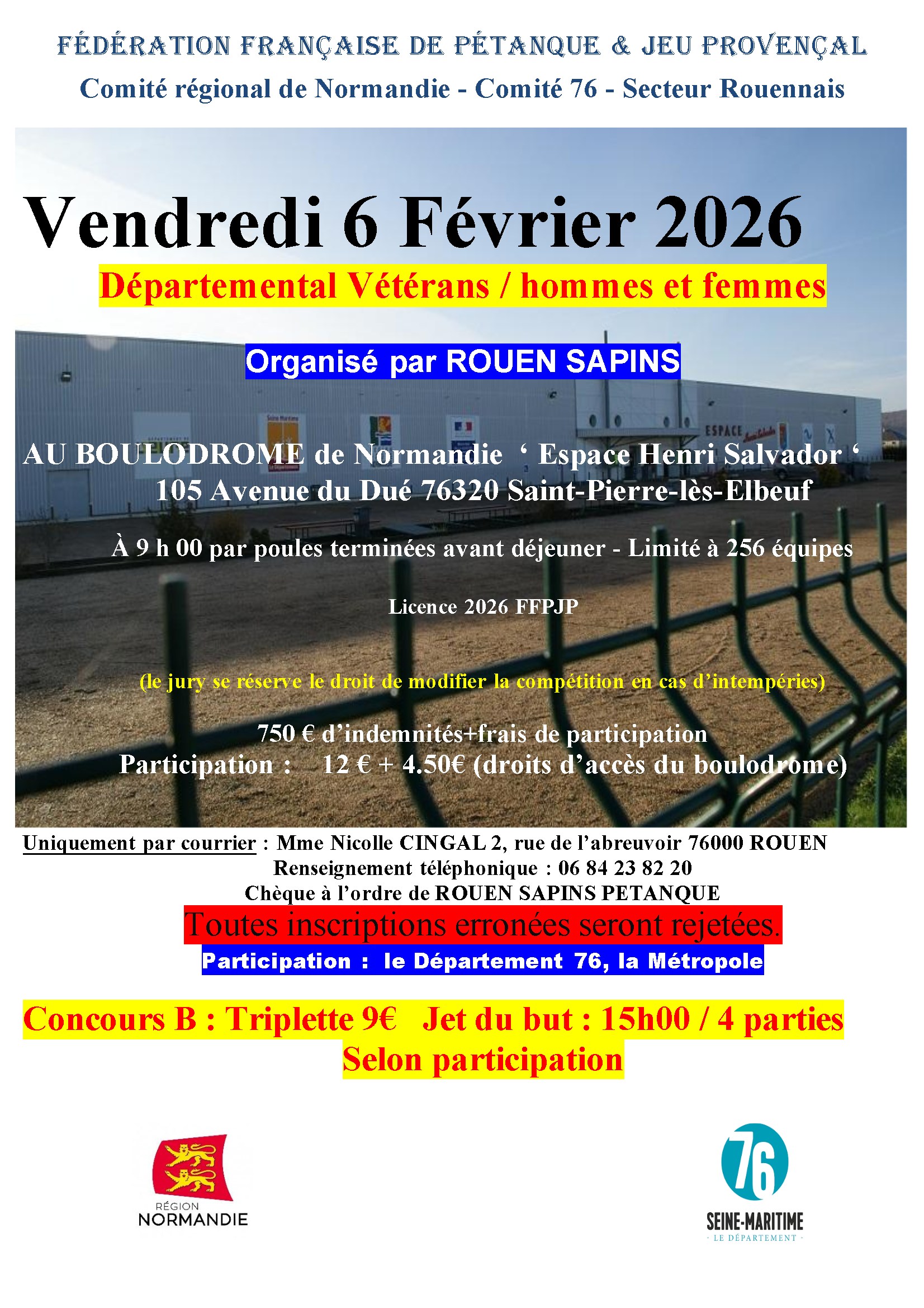 Affiche departemental veterans du 6 fevrier rouen 2026 conv 1