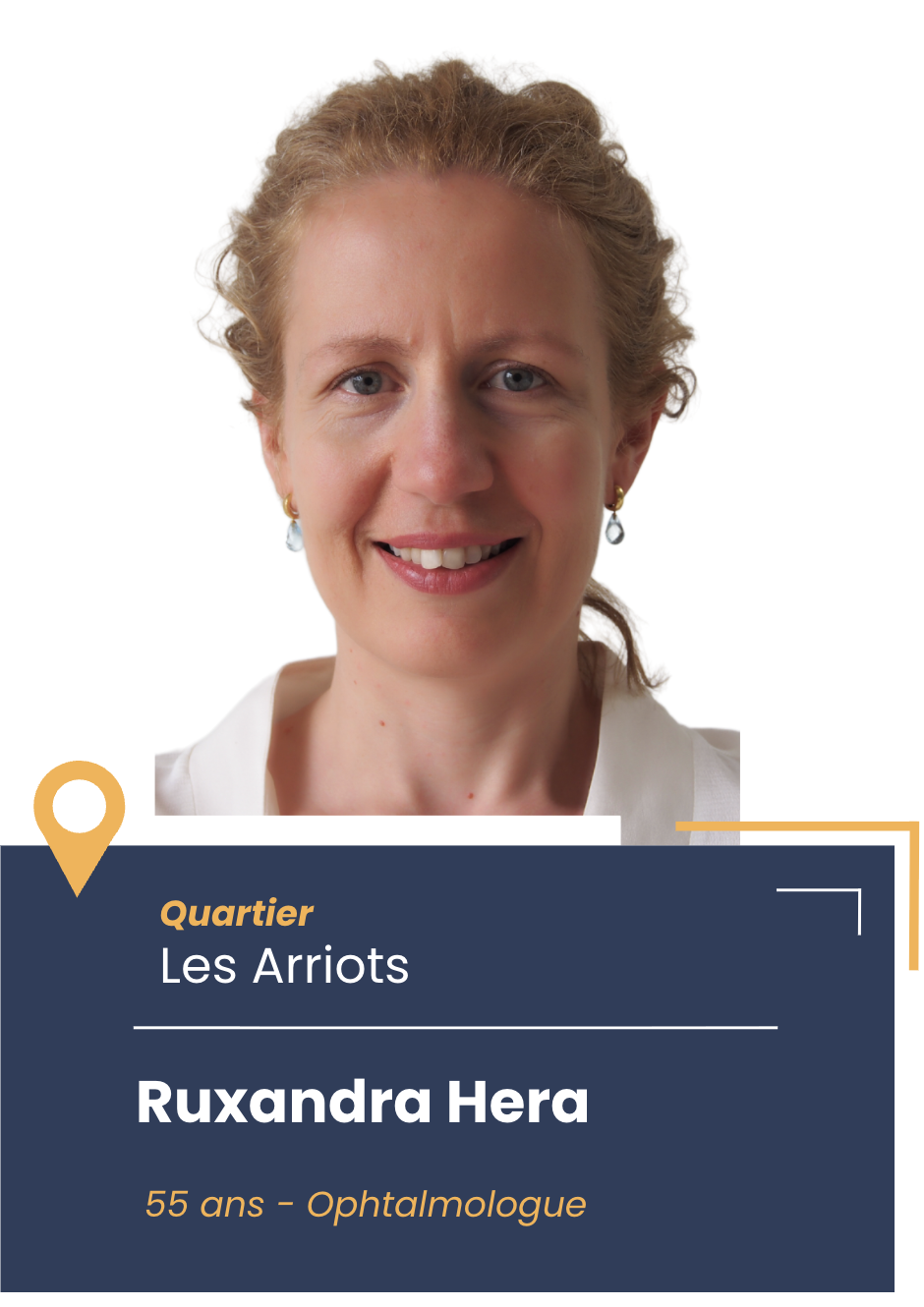 Portrait de Marie-Béatrice Mathieu, candidate aux élections municipales de Montbonnot en 2026