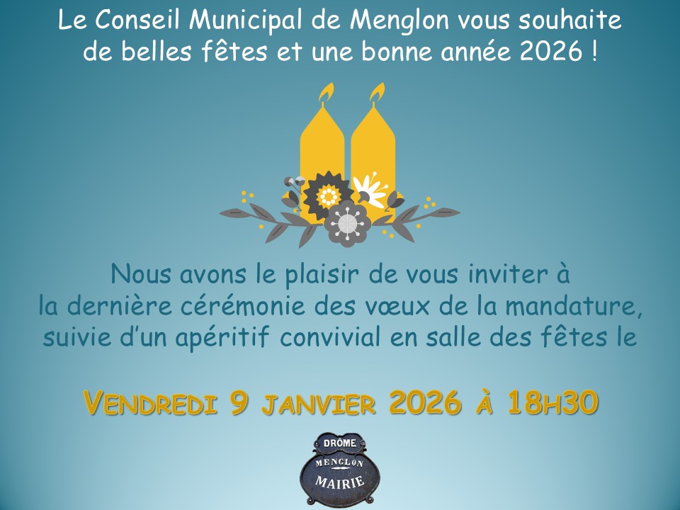 Voeux de la municipalité