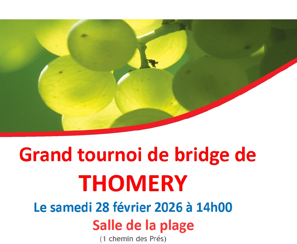Grand Tournoi Annuel de THOMERY 2026