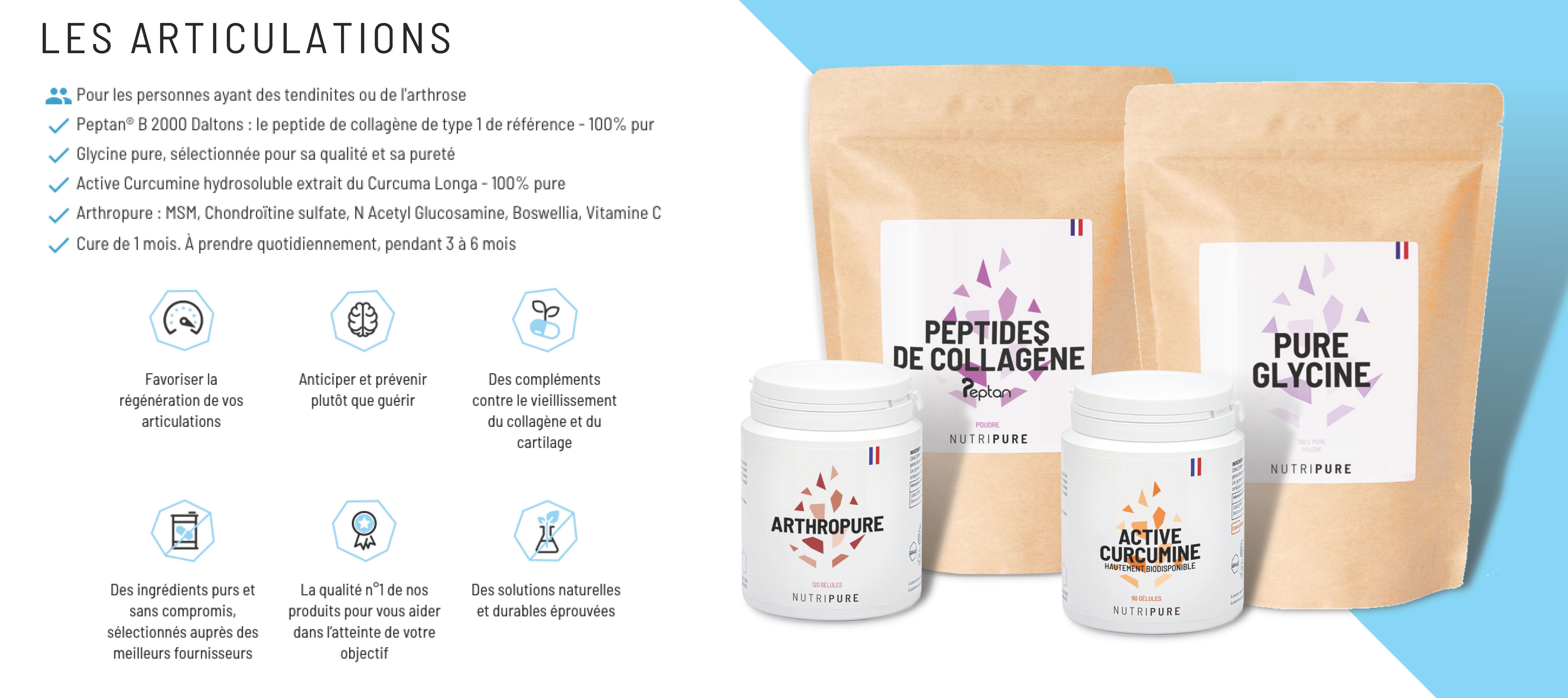 meilleur collagene traitement naturel douleur arthrose tendinite marseille