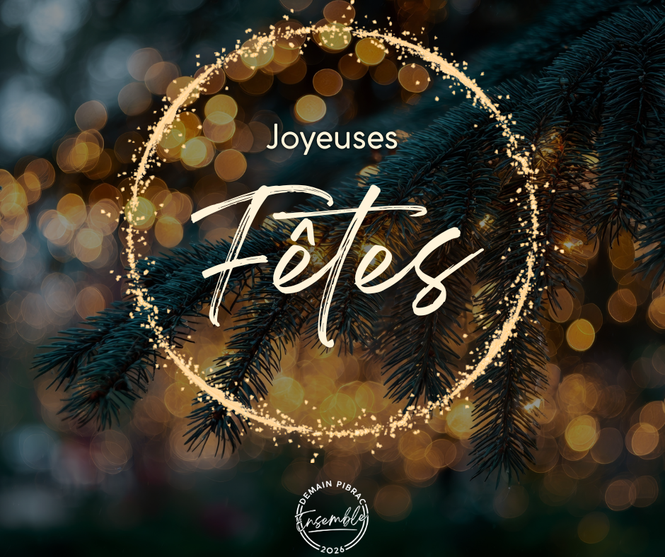 🎄 De belles fêtes de fin d’année à toutes et à tous
