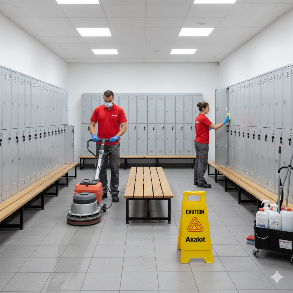 Entretien de base vie par Axalot : nettoyage périodique des bungalows et bungalows sanitaires en Moselle. Maintenez vos chantiers propres et opérationnels.