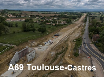 A69 : poursuite des travaux