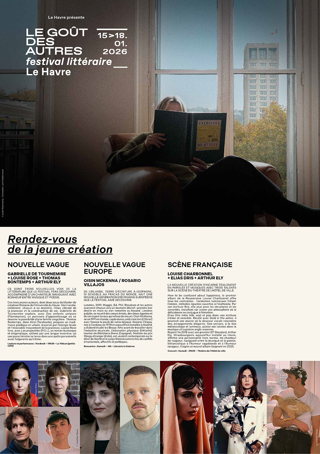 Festival le gout des autres le havre thomas bontemps