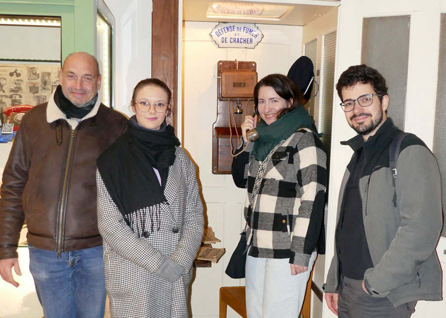 Les premiers visiteurs de l'année