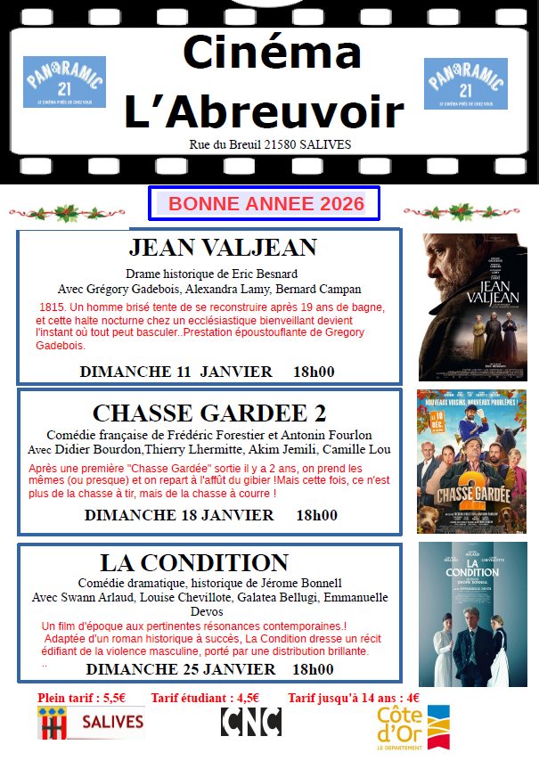Cinema-janvier-2026