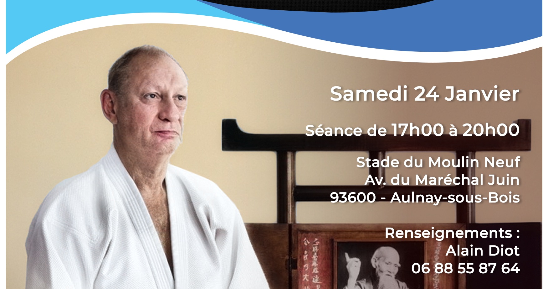 Stage d’Aïkido avec Christian Laurenti – 24 & 25 janvier 2026