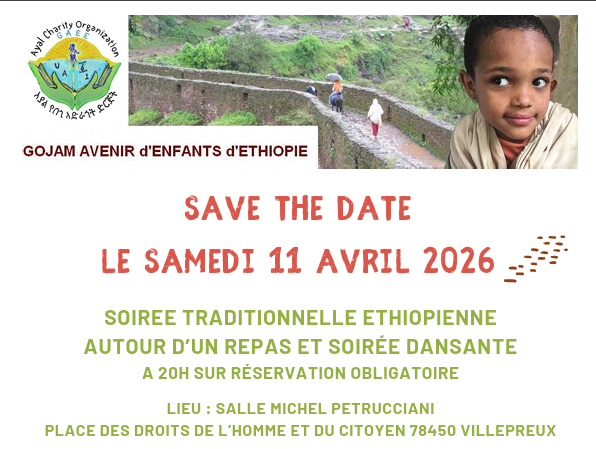 Soirée traditionnelle le 11 avril 2026