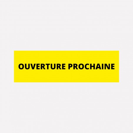 Ouverture-prochainement