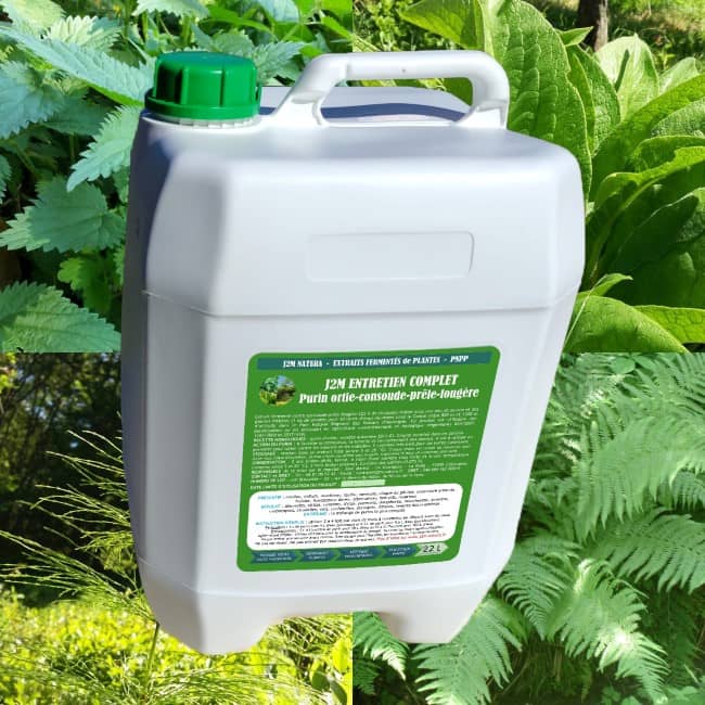 Start Sélection Quatro 4 Purins Bio 2L – Ortie, Consoude, Prêle, Fougère – Engrais Naturel Potager