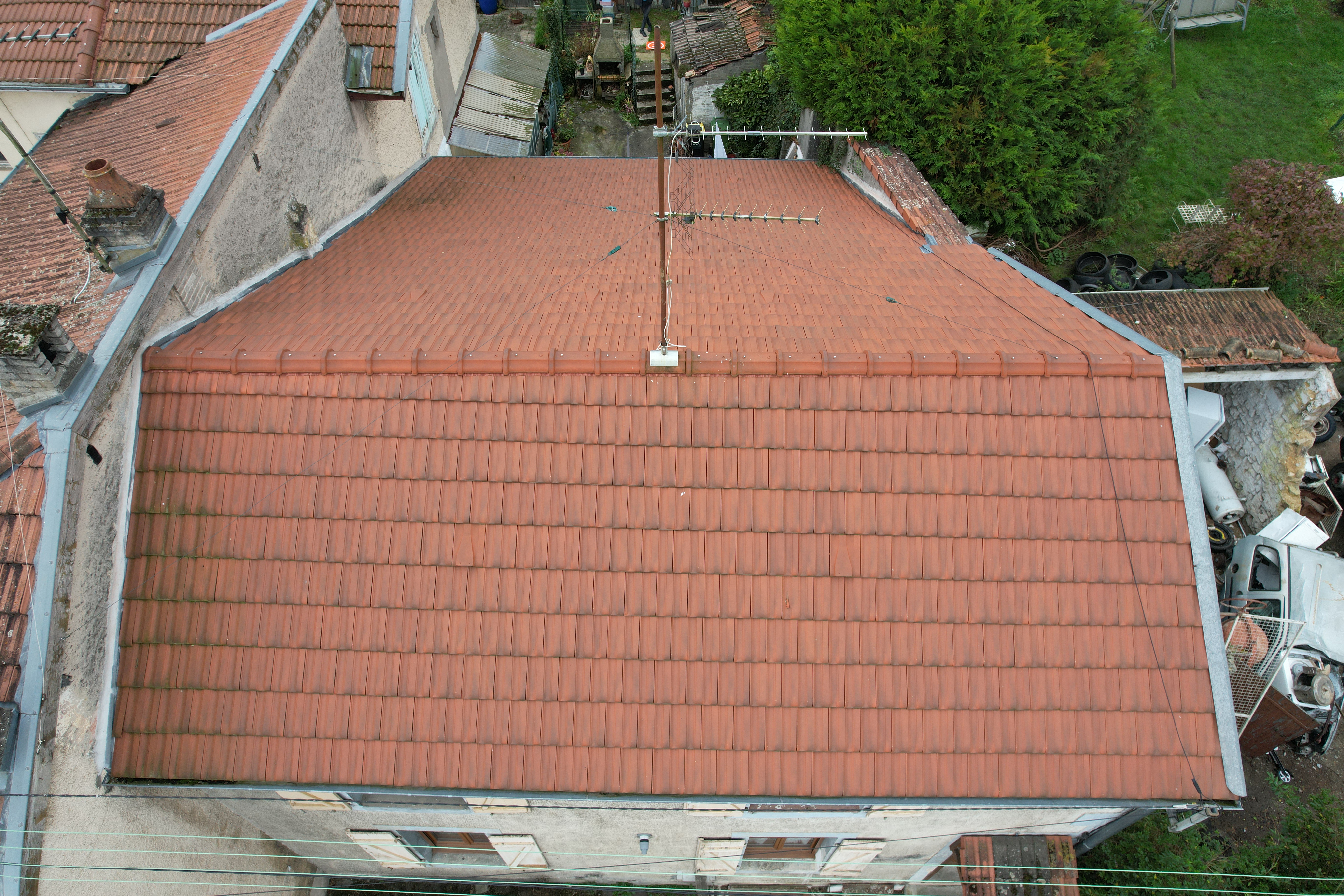 Photographie insection toiture av  commercy  grandestdrone