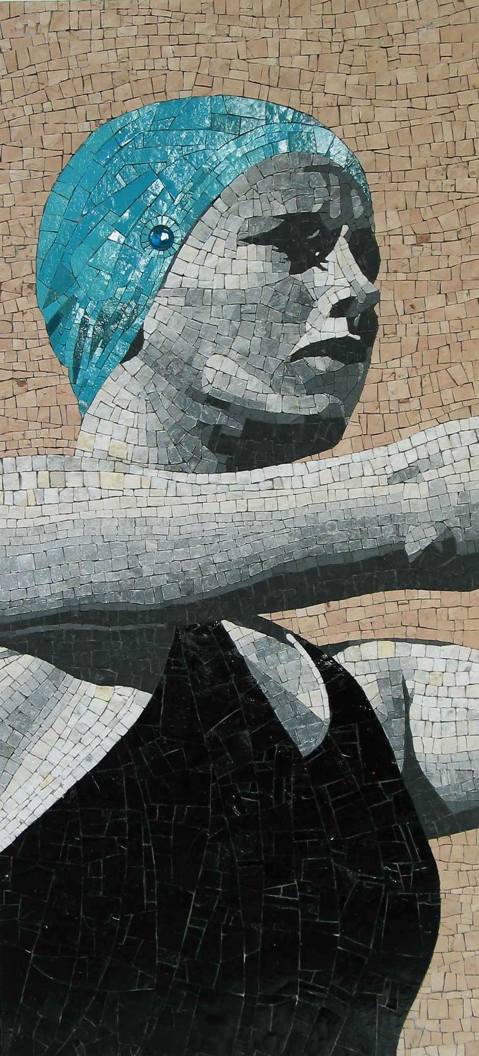 Portrait nageuse, Ora Mosaiques