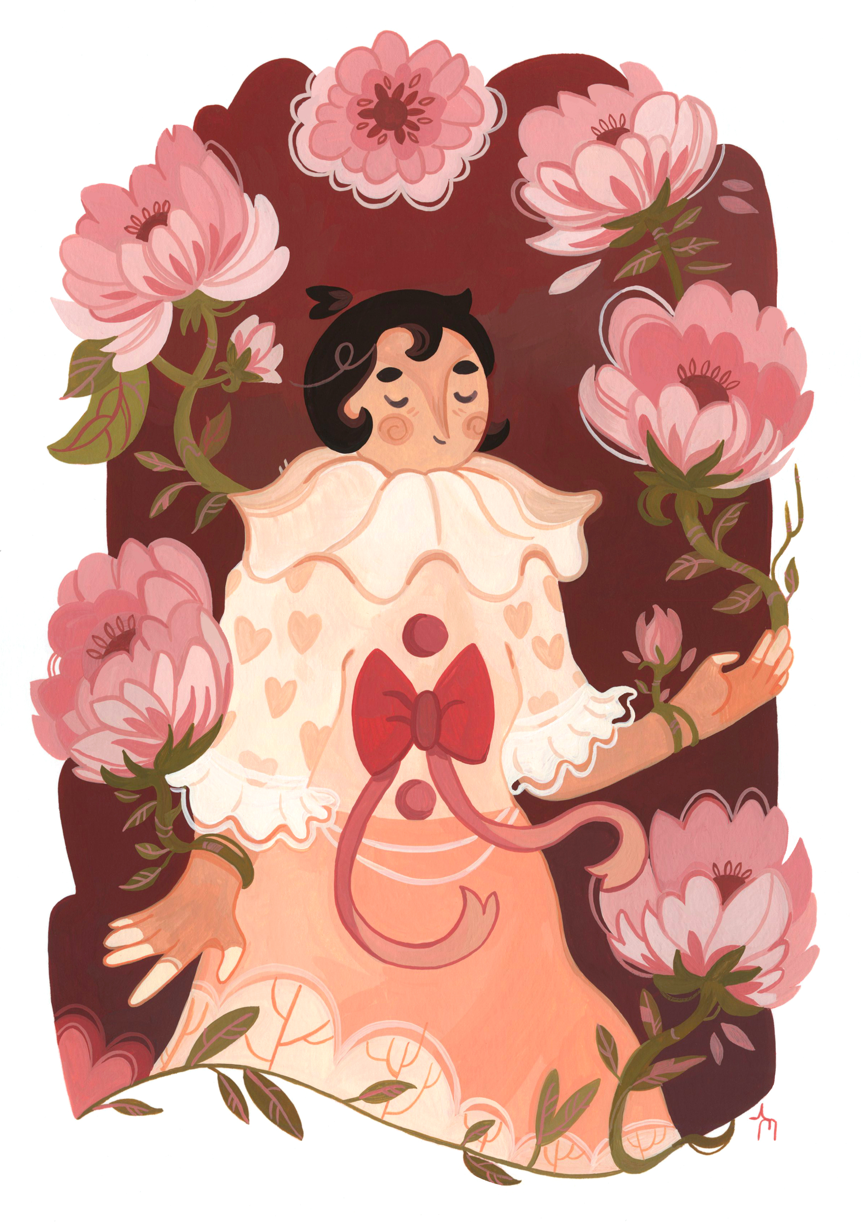 1 pivoines