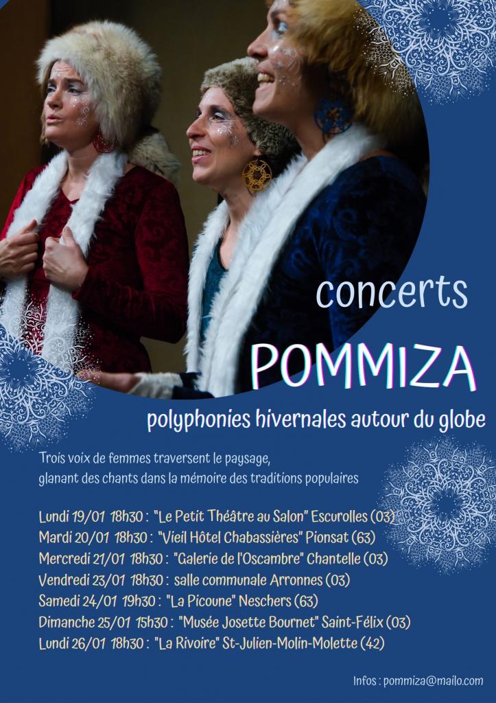 Pommiza concerts 2026