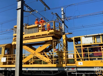 Modernisation des caténaires