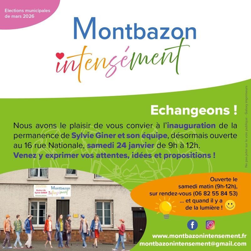 RDV à la permanence de campagne