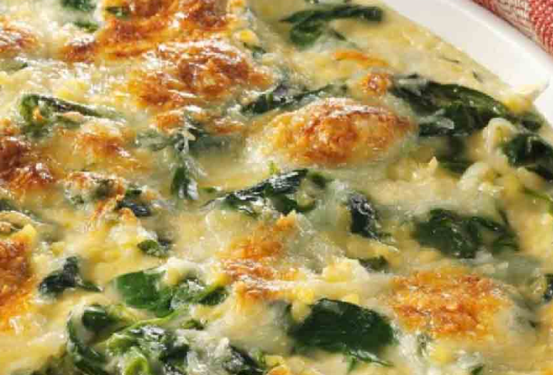 Gratin-d-epinards-aux-champignons
