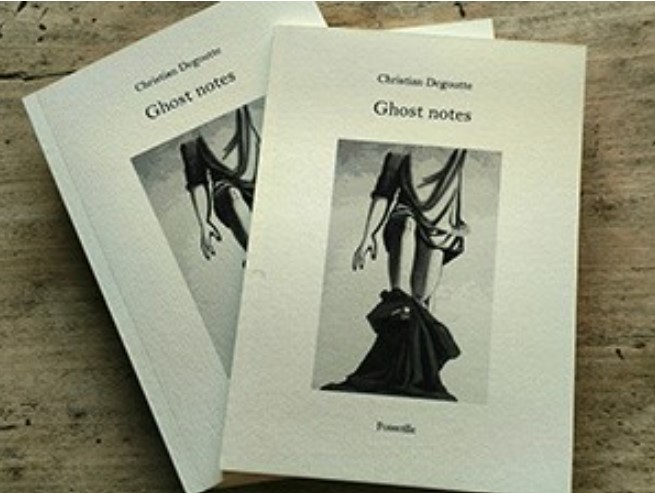 Ghoast notes, Christian Degoutte.  éditions Potentille. Illustration, Fé-mi-ni-té, peinture Laurence Bernard