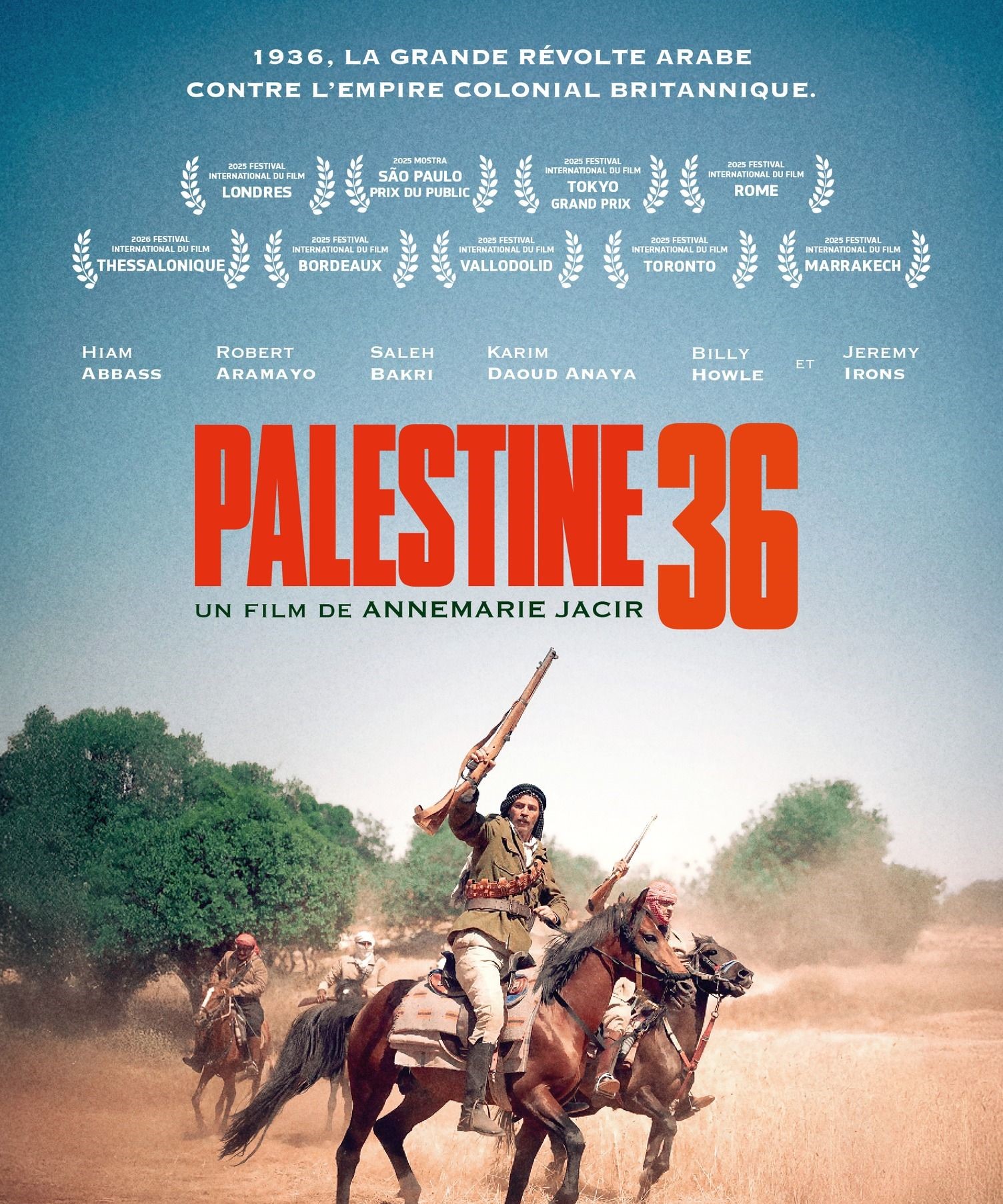 Salle comble pour le ciné-débat: "PALESTINE 36"