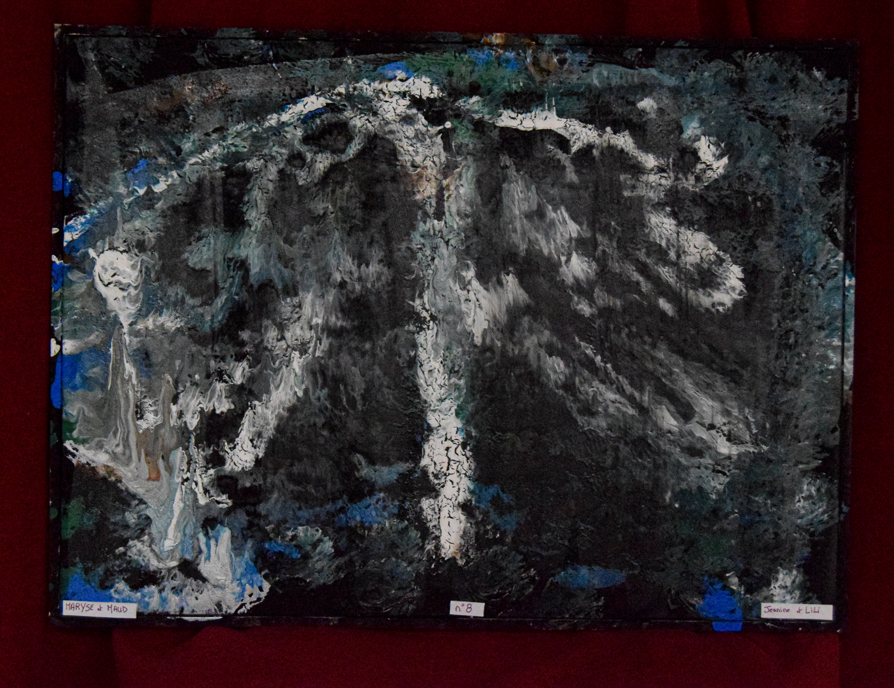 Tableau Abstrait Acrylique | Peinture Moderne Fait Main