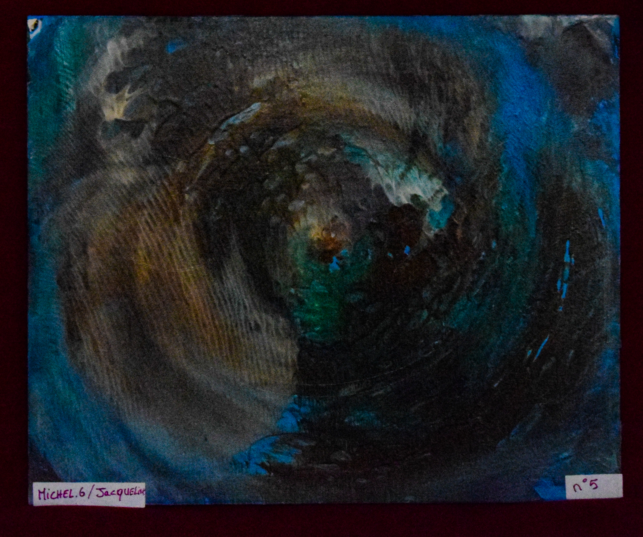 Tableau Abstrait Acrylique | Peinture Moderne Fait Main