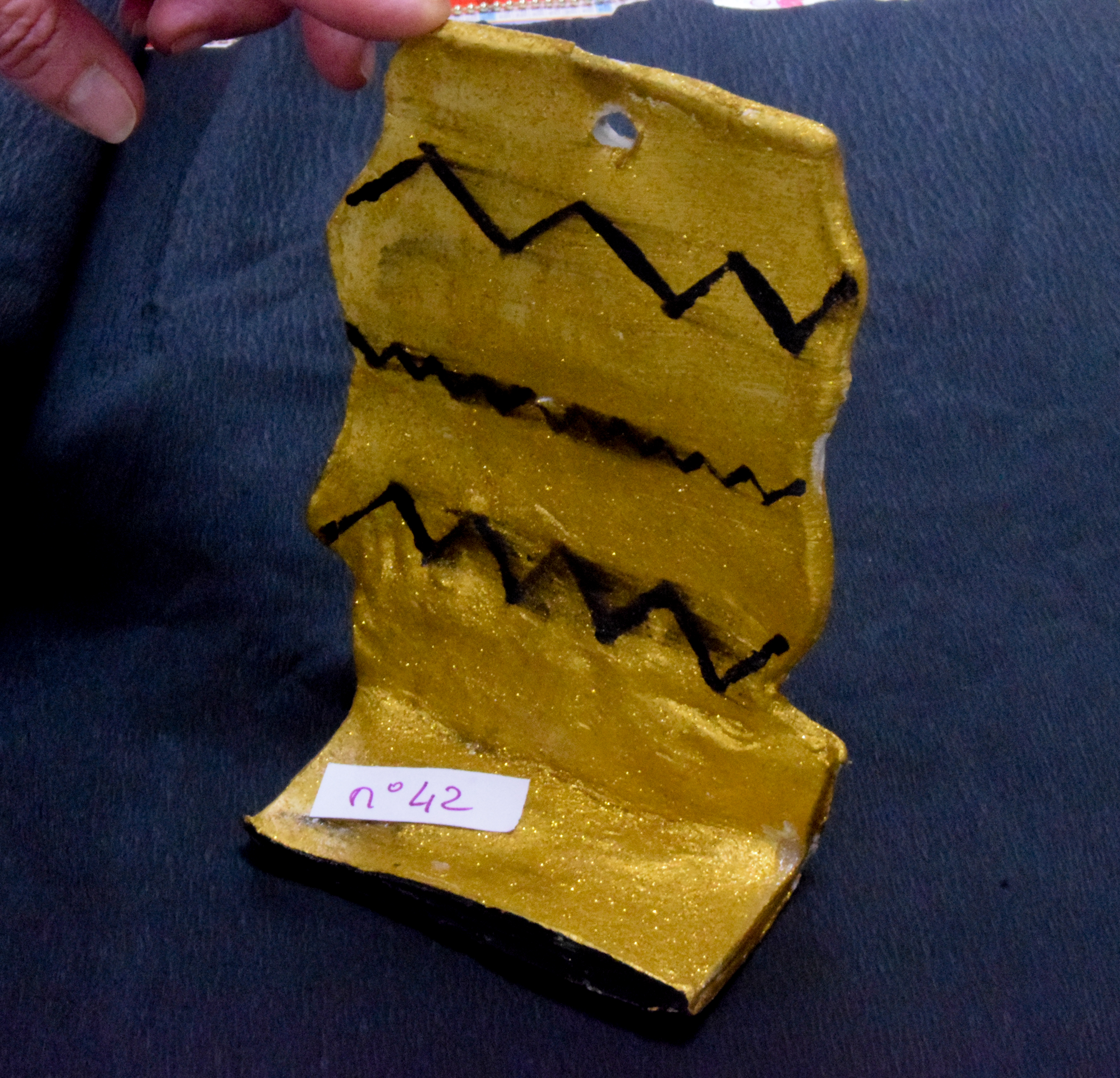 Coupelle Porte-Bougie en Argile Autodurcissante | Déco Artisanale