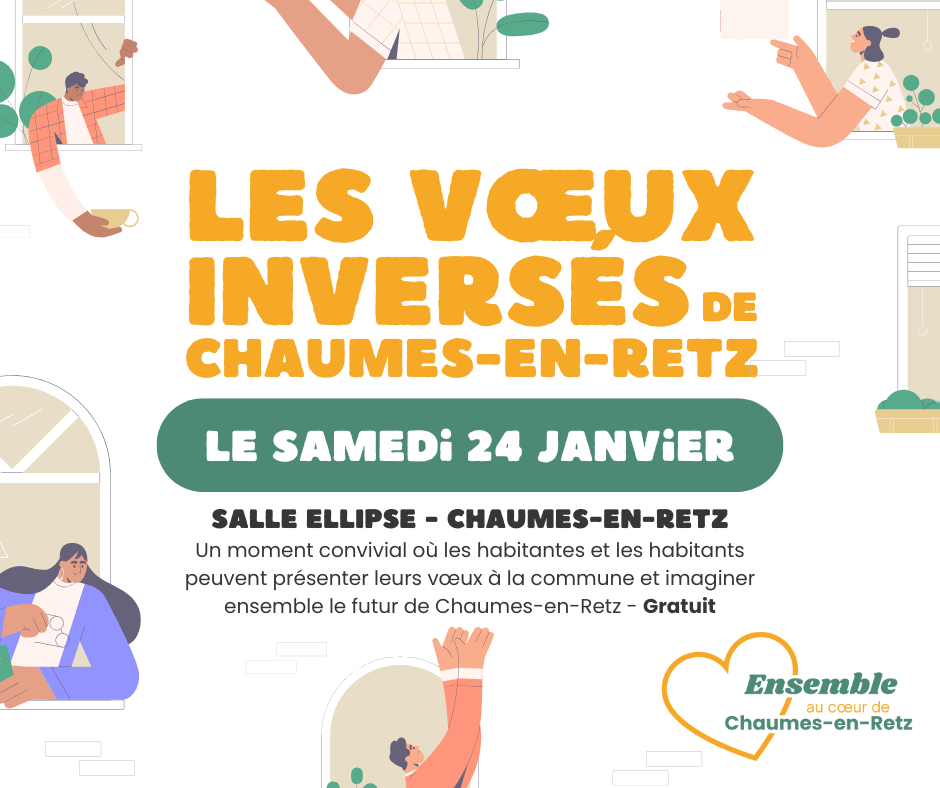 Municipales 2026 à Chaumes-en-Retz : et si les habitants formulaient les vœux pour leur commune ?