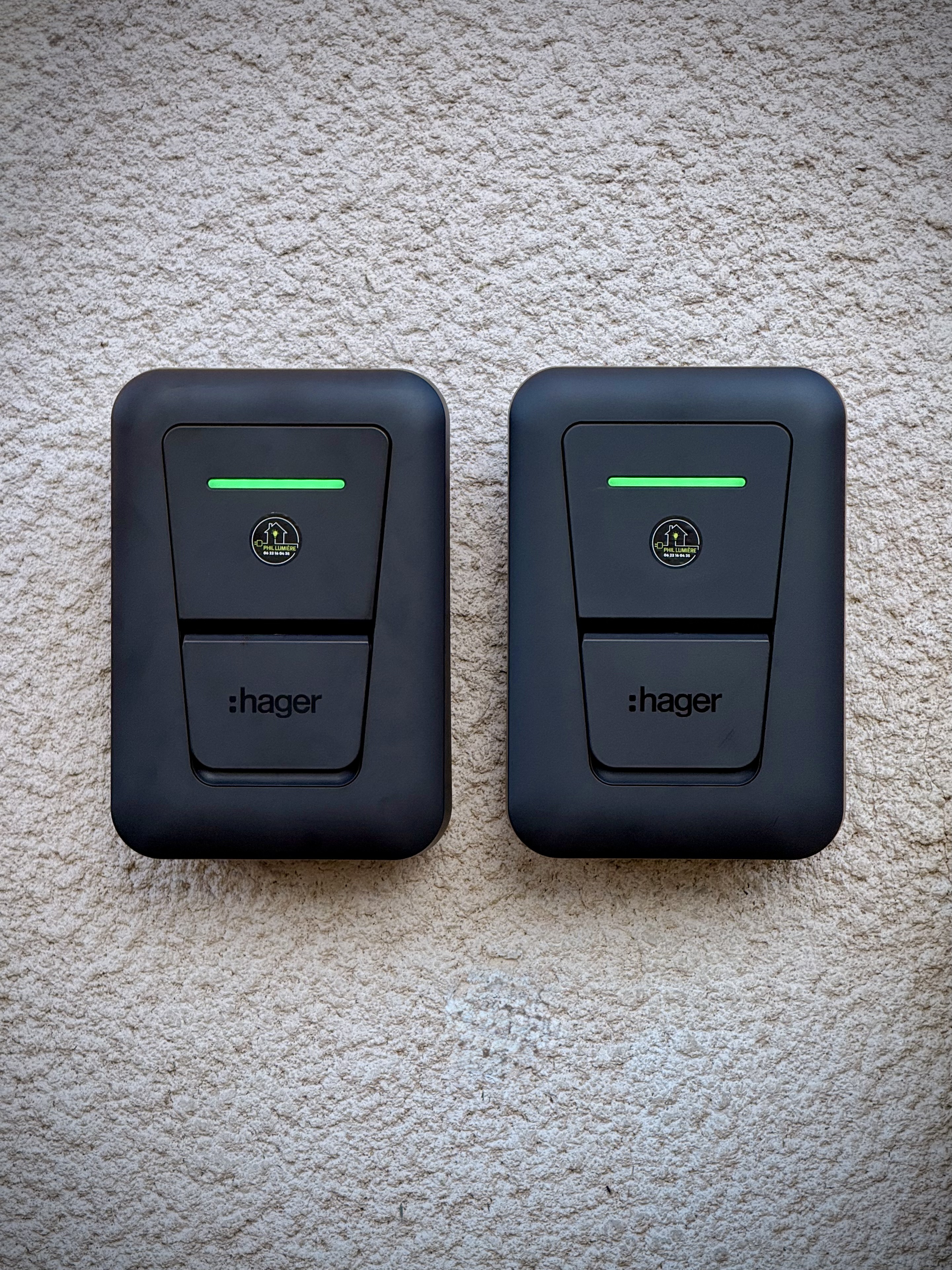 Installation borne de recharge bogeve