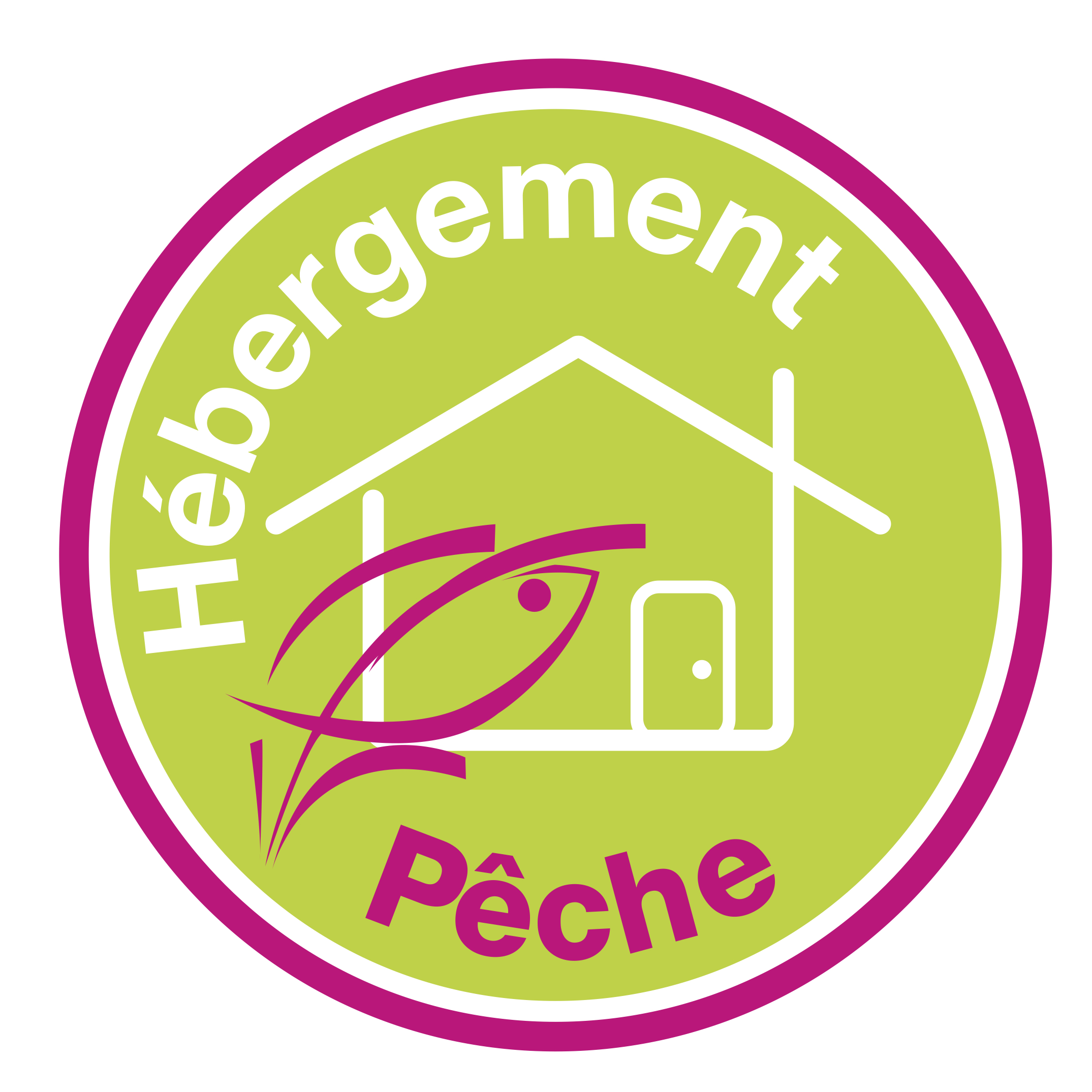 label hébergements pêche par la fédération départementale de la pêche de la manche