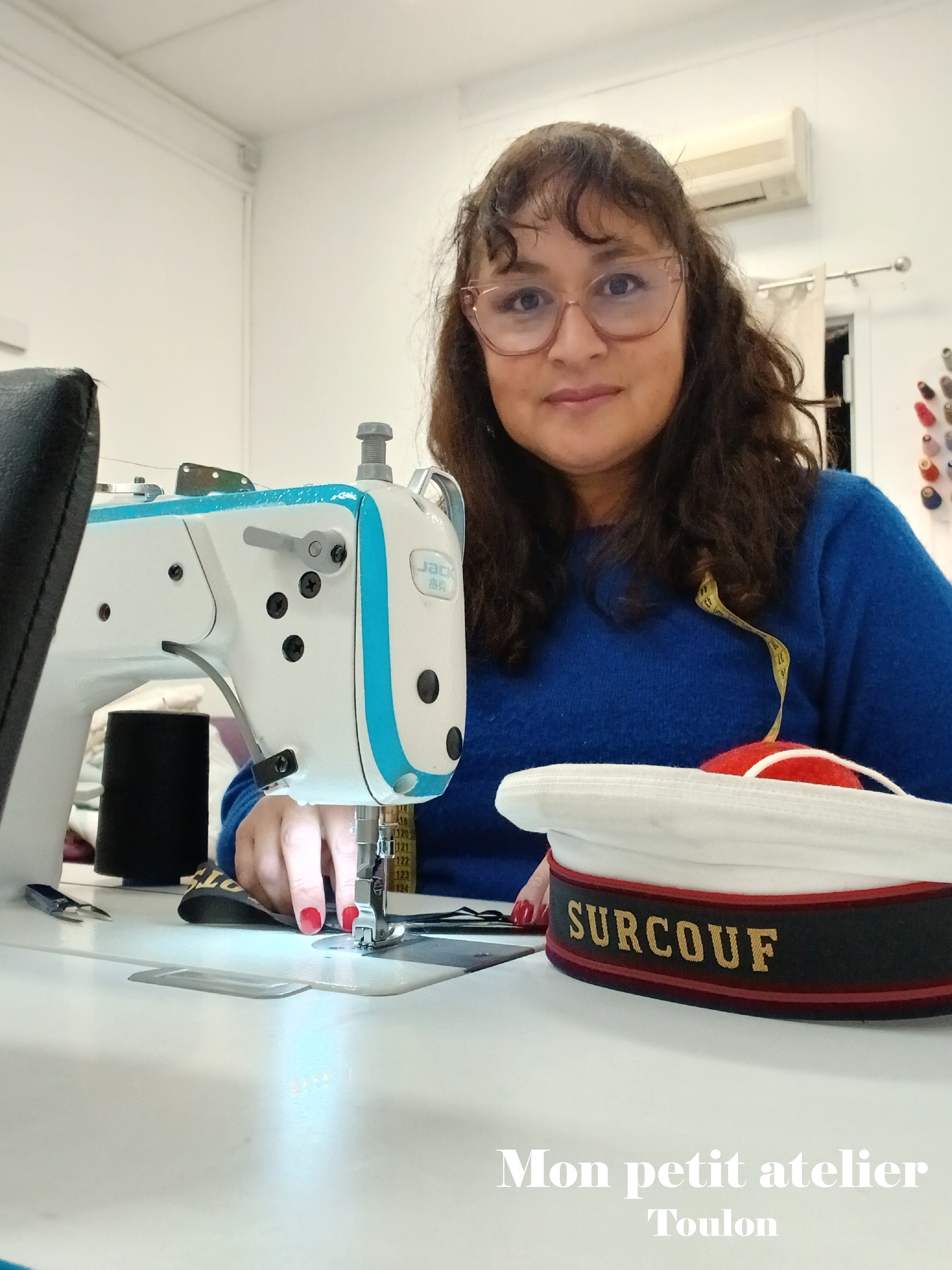 Melina couturiere chapeau marin mon petit atelier toulon