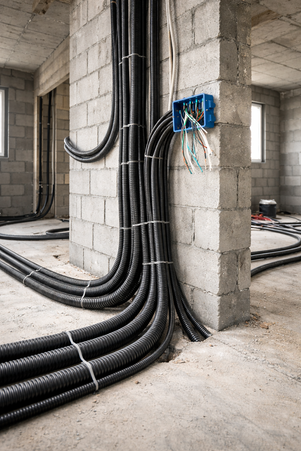 Chantier-gaine-electrique