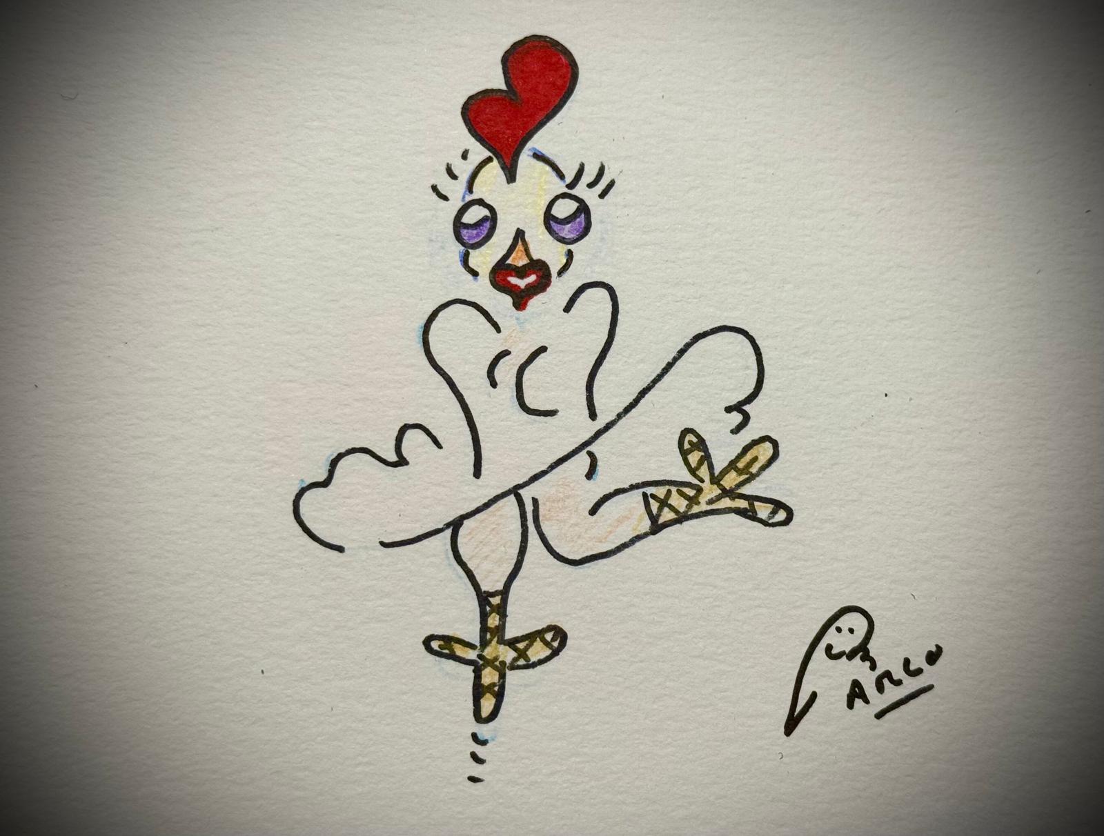 Dessin-poulet