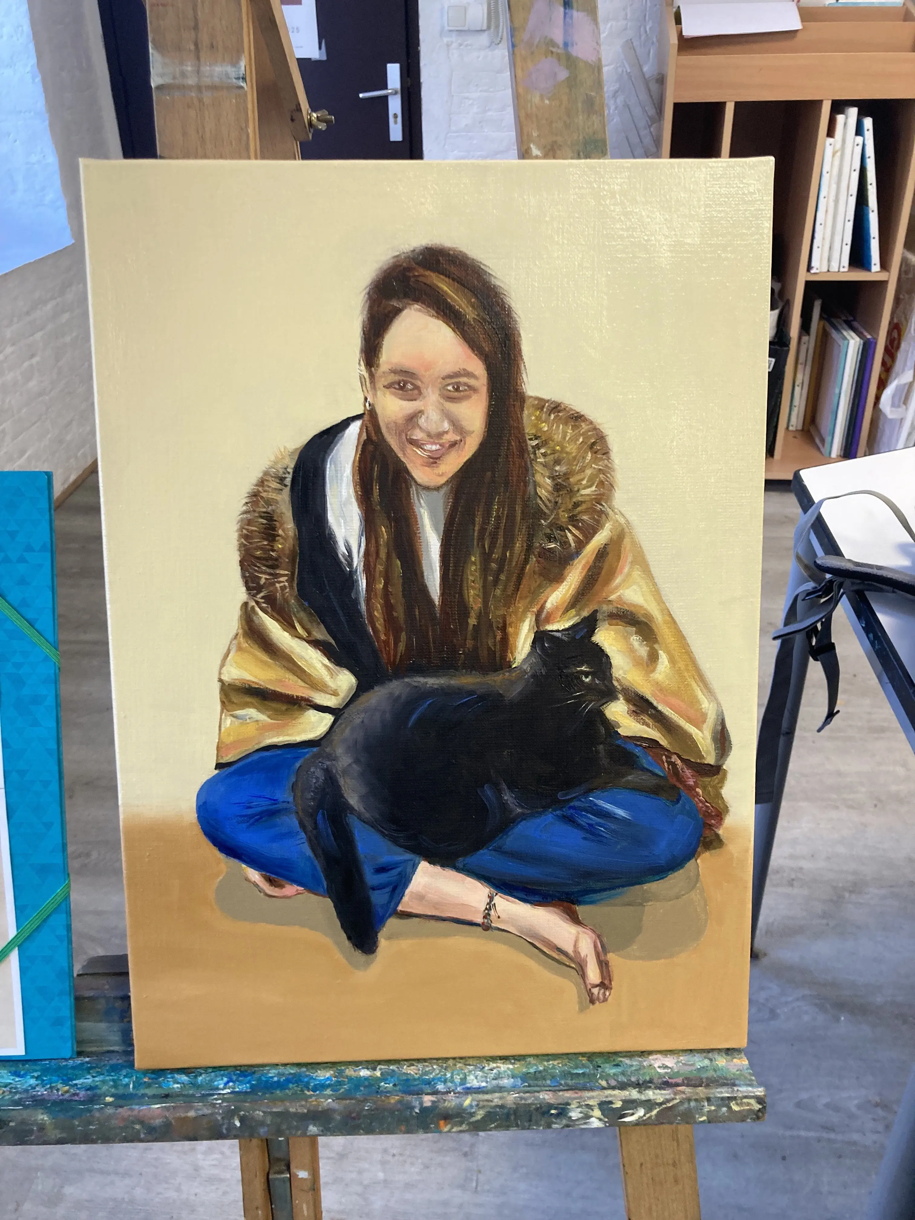 Portrait-debut-eleve-cours-peinture-irinart-france 1