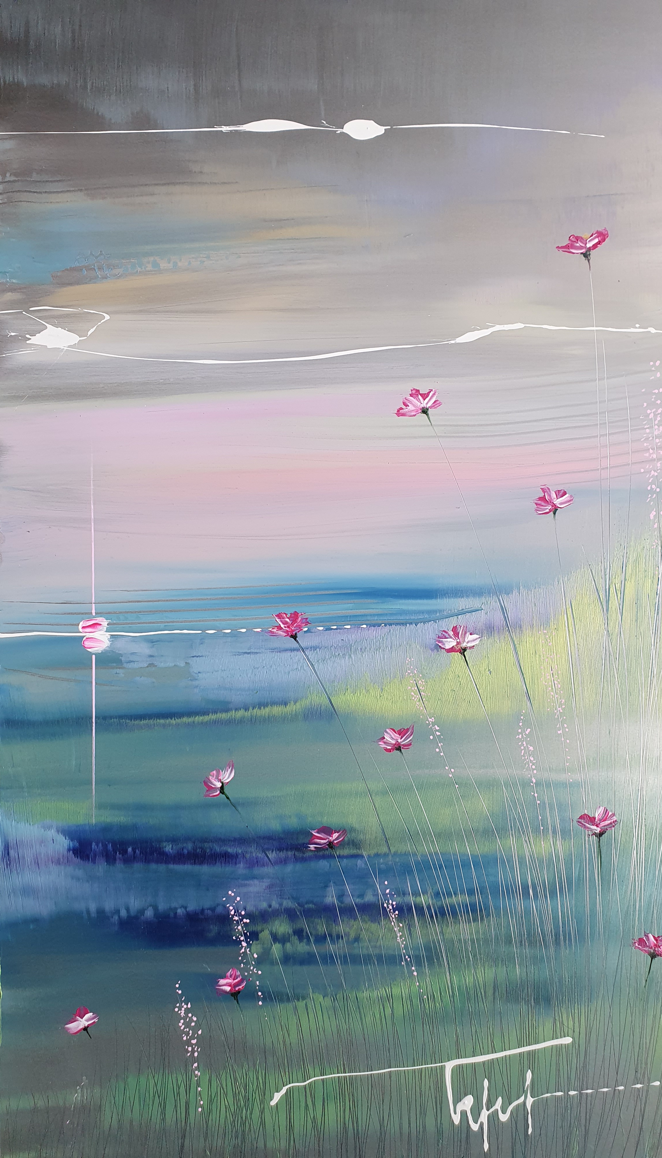 Vendu senteur printaniere 2023 metal 40x70