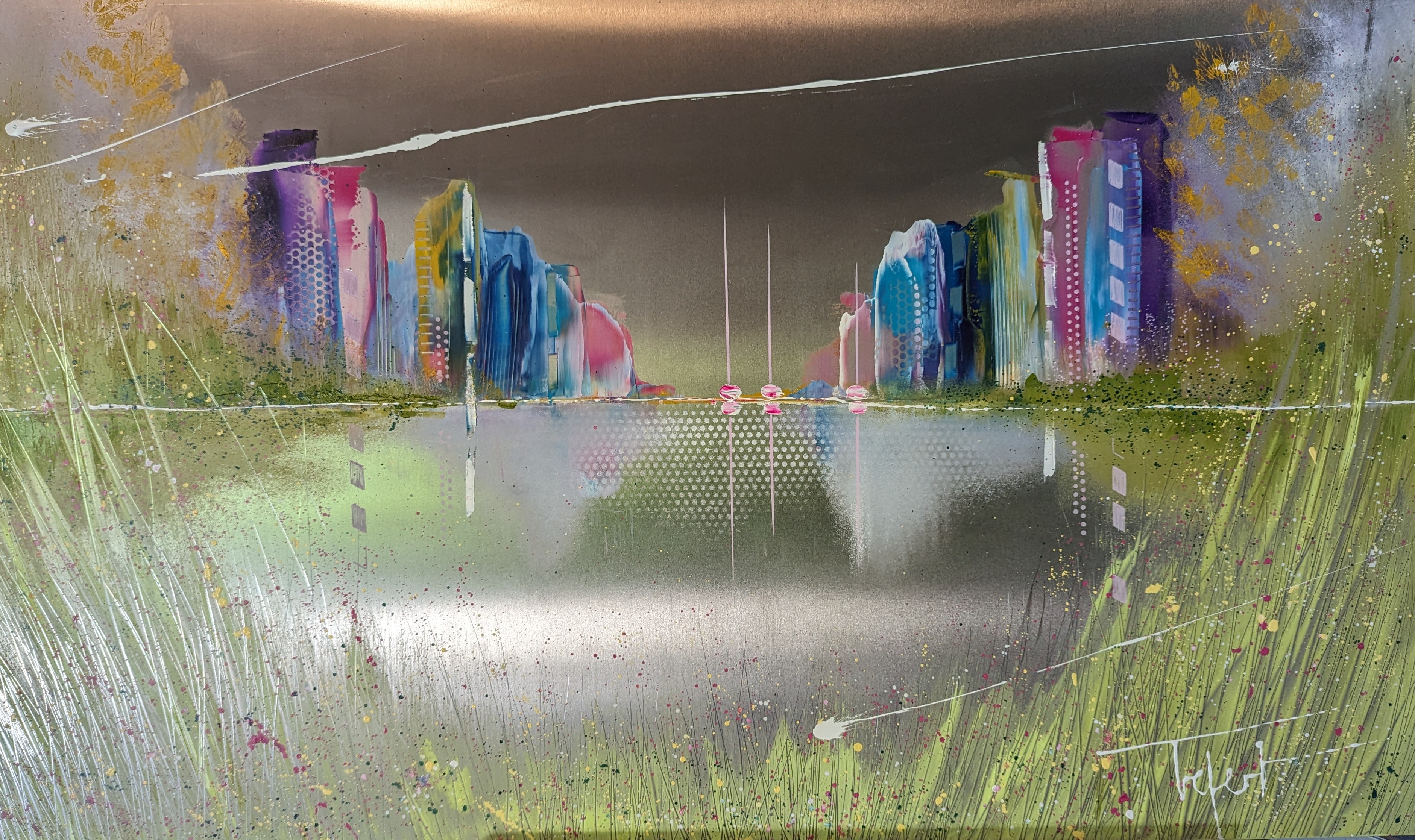 Vendu verdoyante 2024 metal 60x100 cm