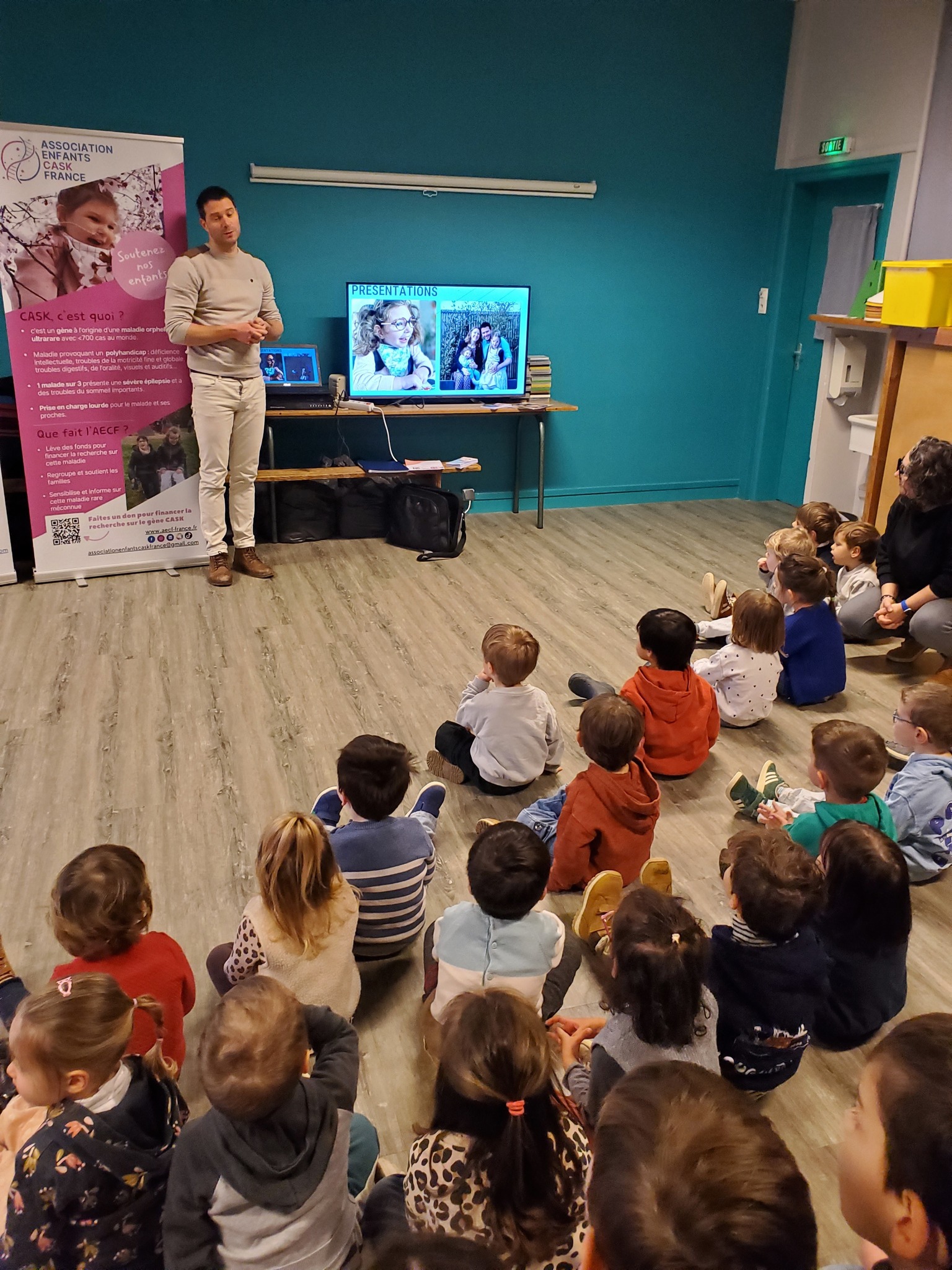 Parler de CASK aux plus jeunes