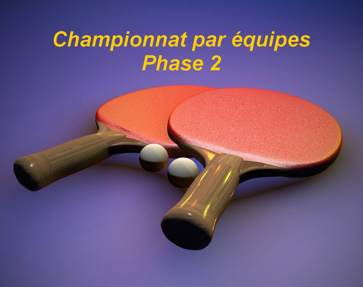 Championnat par équipes Phase 2