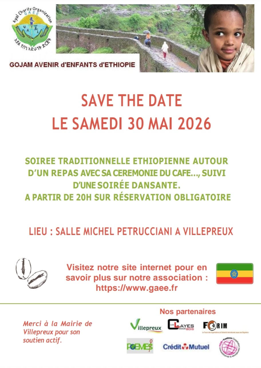 Soirée traditionnelle le 30 mai 2026