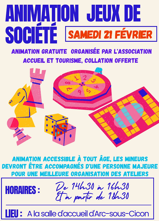 Jeux de sociétés.
