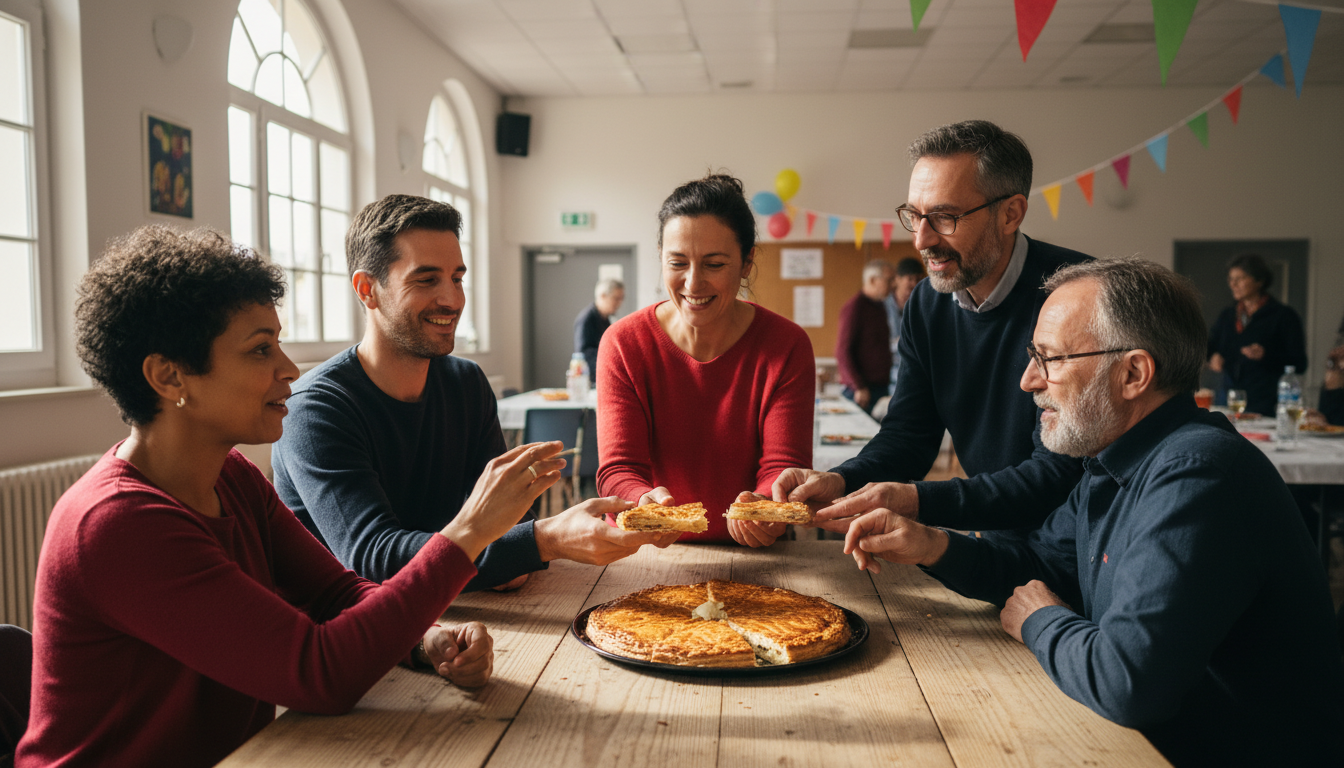 Echanges autour de la galette des rois